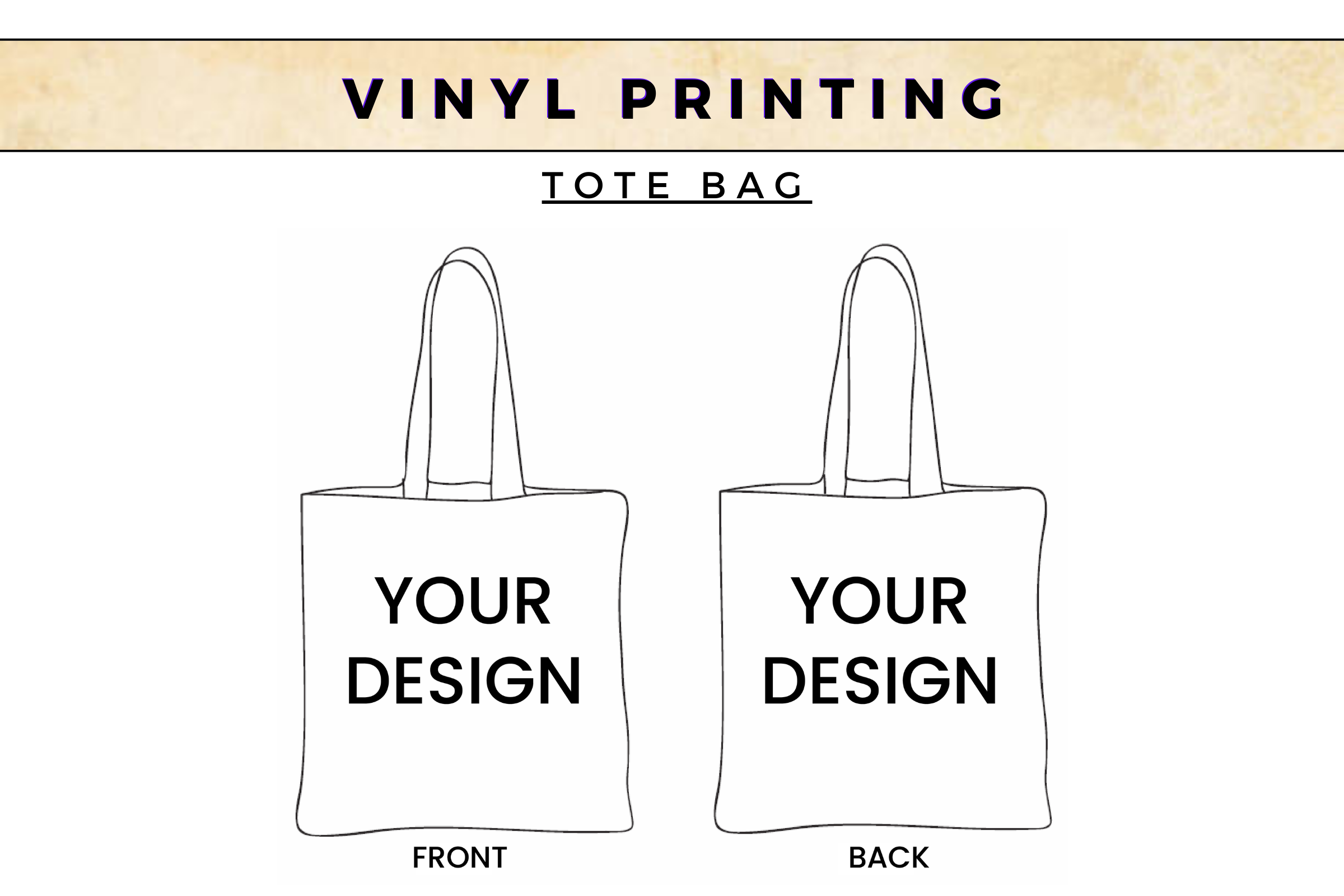 Vinyl Tote Bag
